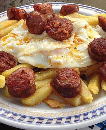 Huevos rotos paso a paso