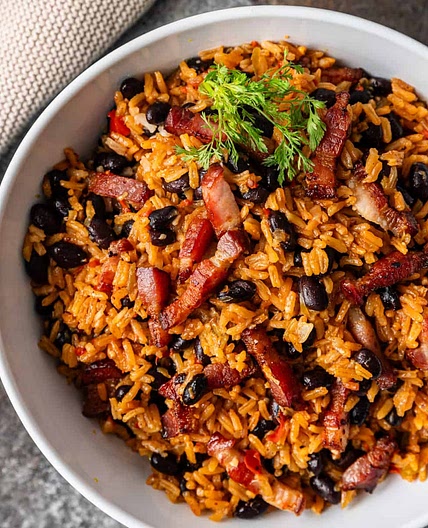 Cuban Black Beans and Rice (Moros y Cristianos)