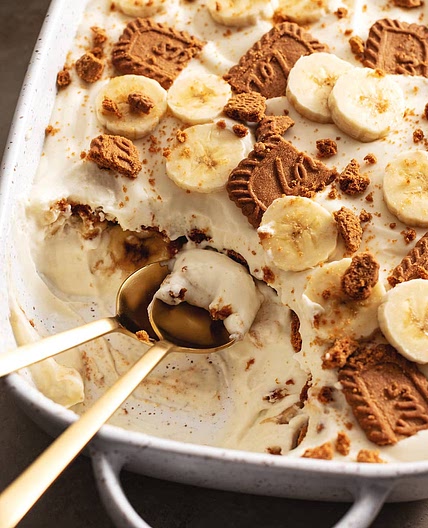 Biscoff Banana Pudding