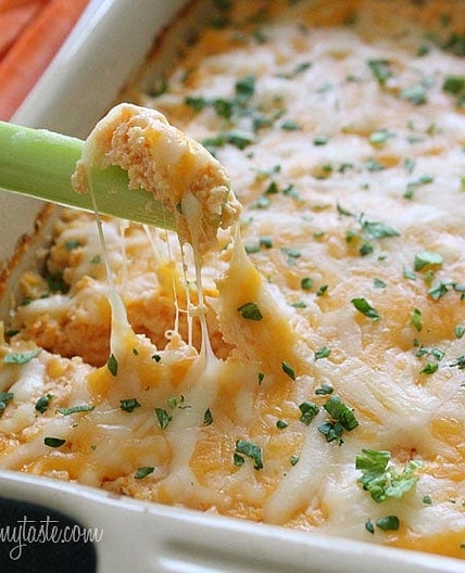 Hot and Spicy Buffalo Shrimp Dip