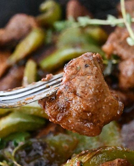 Keto Cajun Garlic Butter Steak Bites
