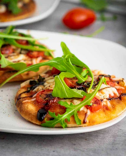 Mini Caprese Pizza