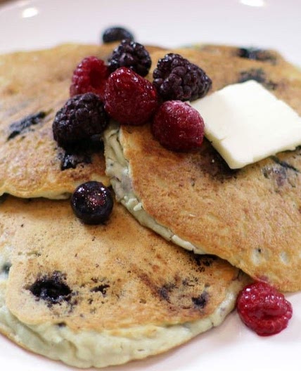 Keto Blueberry Pancakes