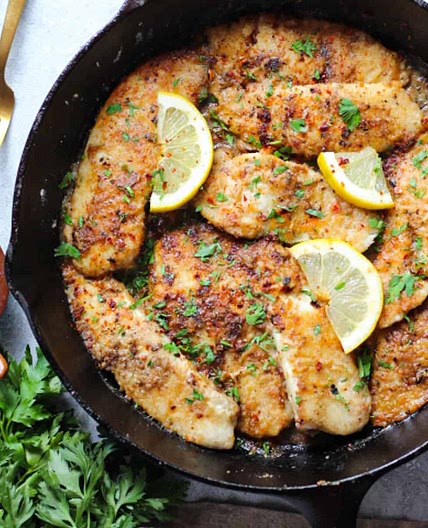 Garlic Lemon Tilapia Recipe