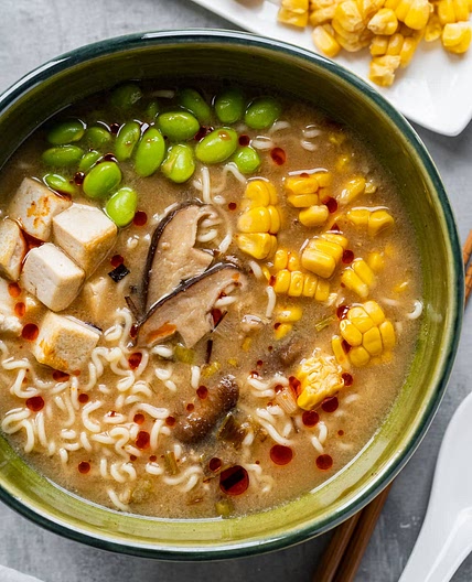 Easy Vegan Miso Ramen