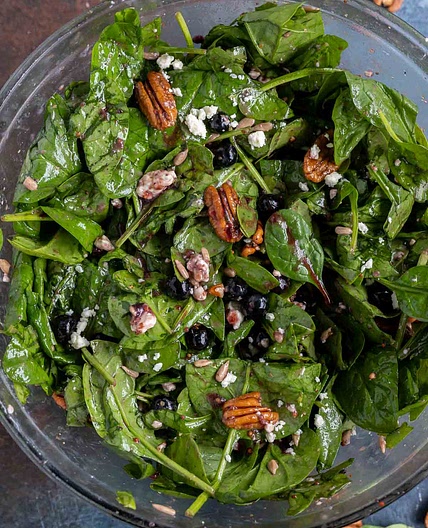 Blueberry Spinach Salad Recipe