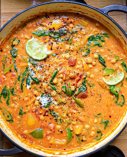 15 Minute Vegan Peanut Butter Curry