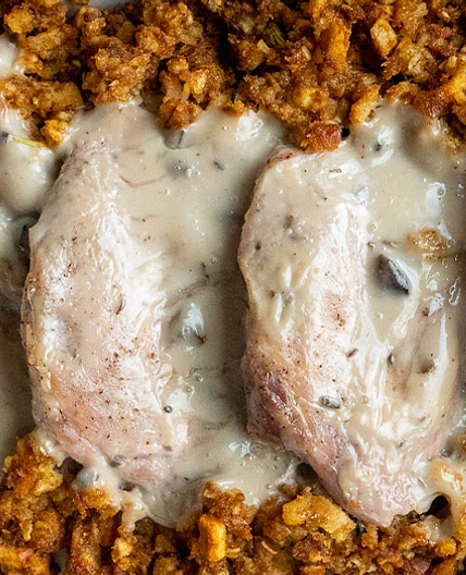 Stuffing Stuffed Pork Chops