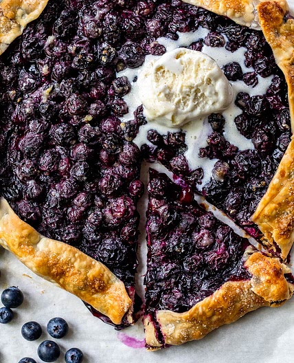 Blueberry Galette