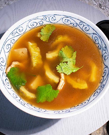 Bitter Melon Soup with Pineapple