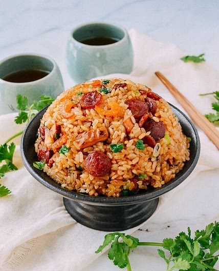 Sticky Rice with Chinese Sausage