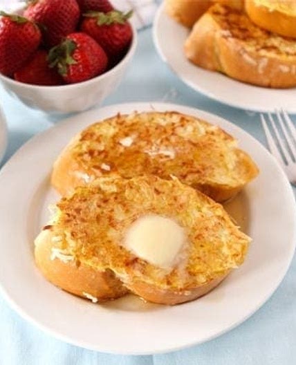 Coconut Crusted French Toast