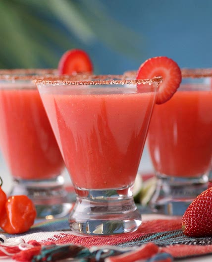 Strawbanero Margarita