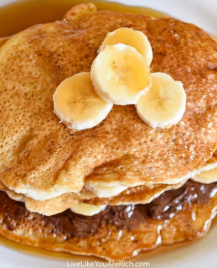 How to Make Banana Pancakes out of Pancake Mix