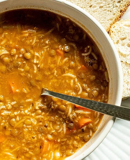 Greek Lentil Soup (Fakes)