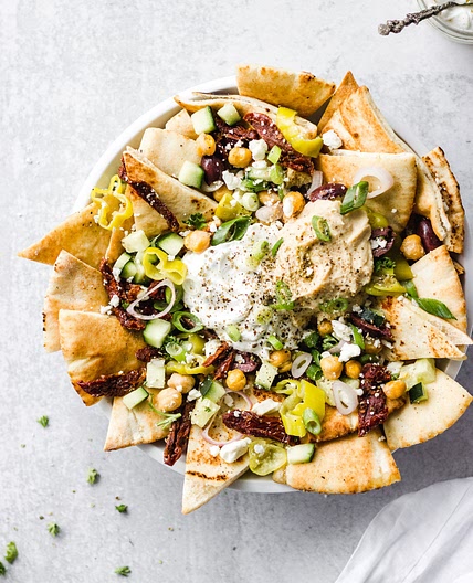 Mediterranean Nachos