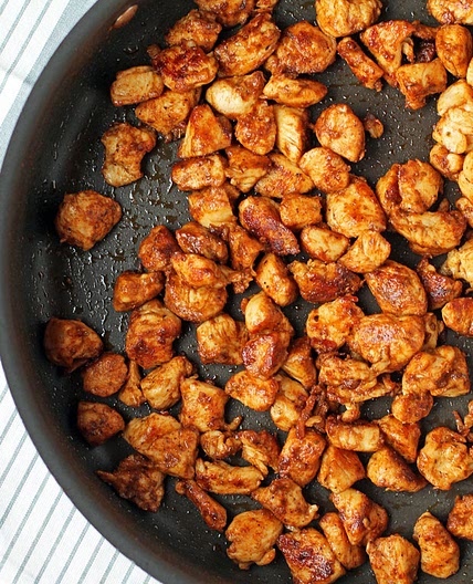 Blackened Chicken Bites