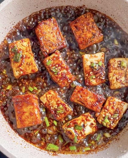 Korean-Style Braised Tofu