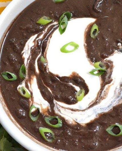 Slow Cooker Black Bean Soup