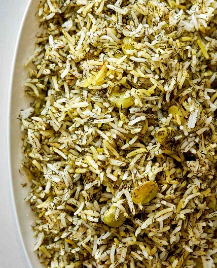 Baghali Polo - Persian Dill Rice