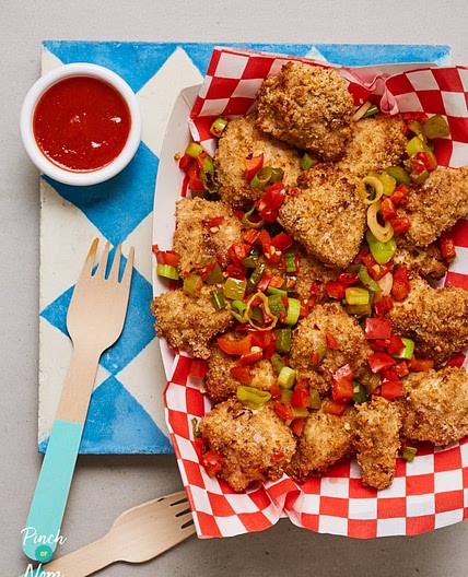 Salt and Pepper Chicken Nuggets | Slimming & Weight Watchers Friendly
