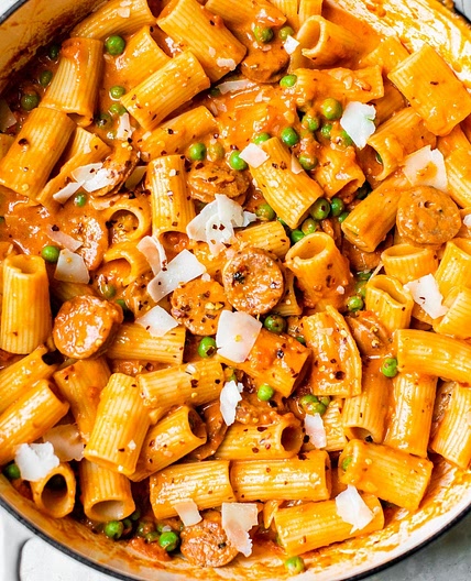 Italian Chicken Sausage Pasta