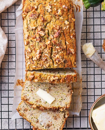 Keto Zucchini Bread | Healthy, Easy, Low Carb, Zucchini Bread Recipe