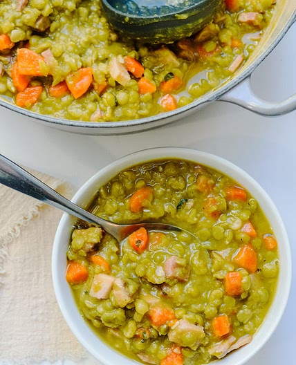 Best Split Pea Soup with Leftover Ham