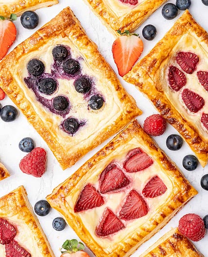 Cream Cheese Puff Pastry Danish