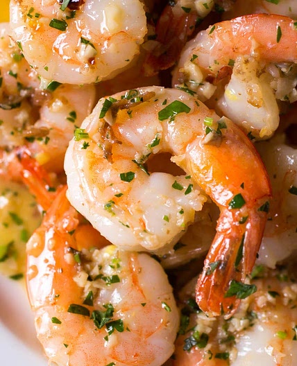 Receita de Camarão ao alho e óleo descascado