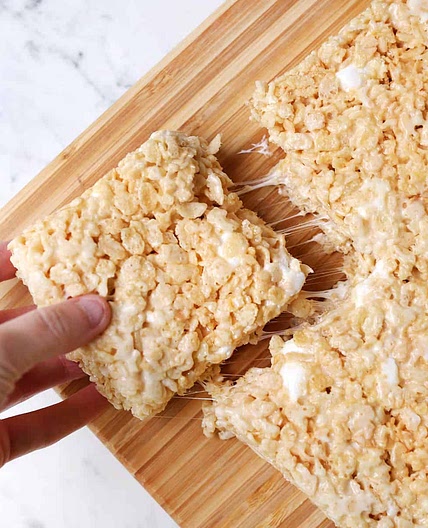 Bakery Style Giant Rice Krispie Treats