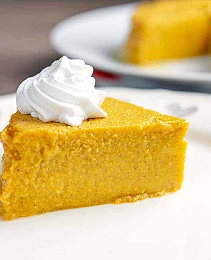Crustless Pumpkin Pie