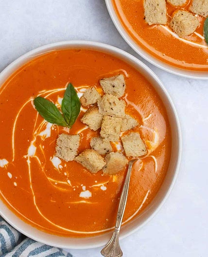 Gluten Free and Dairy Free Tomato Soup