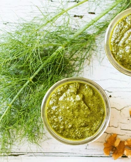 Fragrant Fennel Fronds Pesto