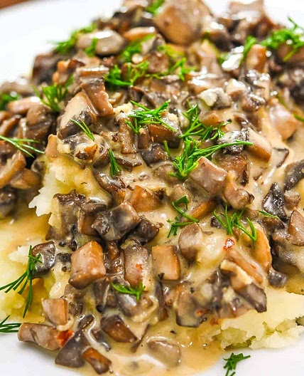 Vegan Mushroom Sauce