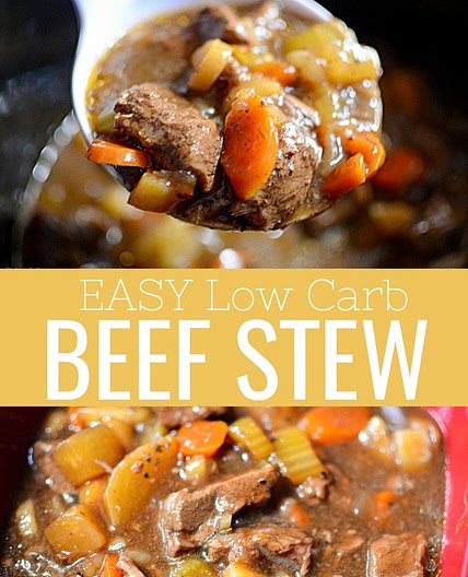EASY Low Carb Beef Stew Recipe