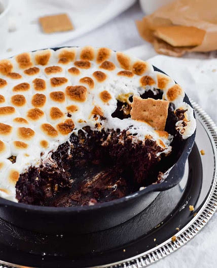 S'mores Brownie Skillet
