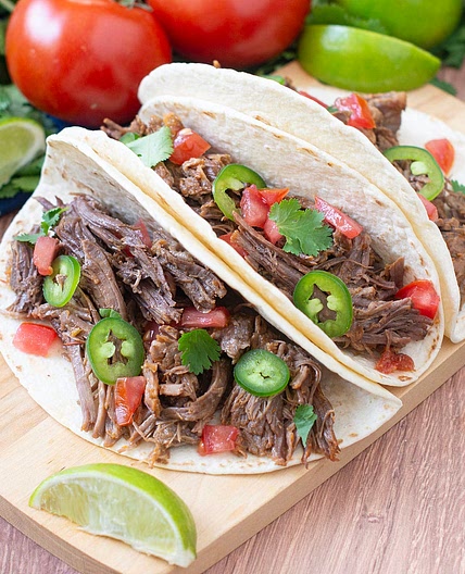 Shredded Beef Tacos Recipe