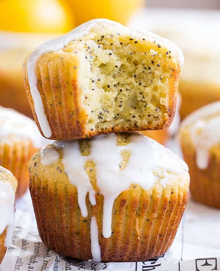 Lemon Poppy Seed Muffins {Paleo, GF, DF}