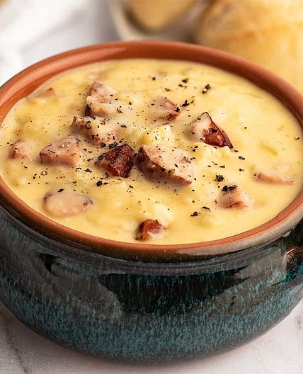 Cheesy Sausage Potato Soup