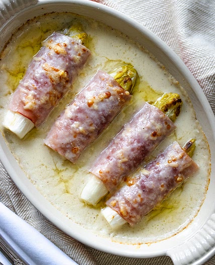 Endive and Ham Gratin