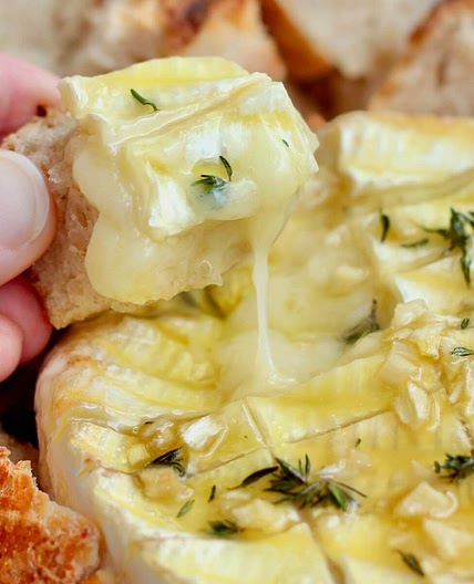 Baked Brie in Sourdough