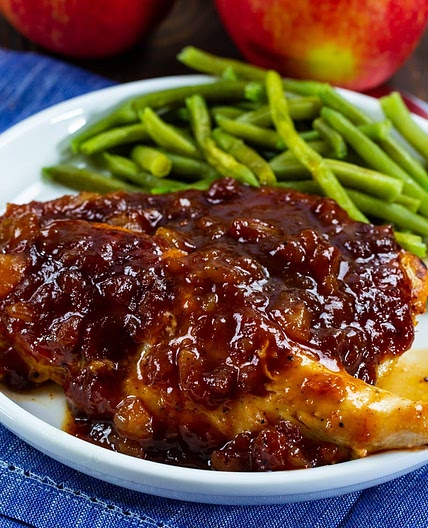 Applesauce BBQ Chicken