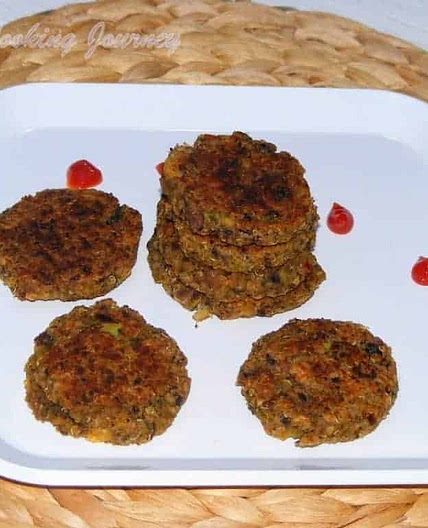 Broccoli Quinoa And Bean Fritters
