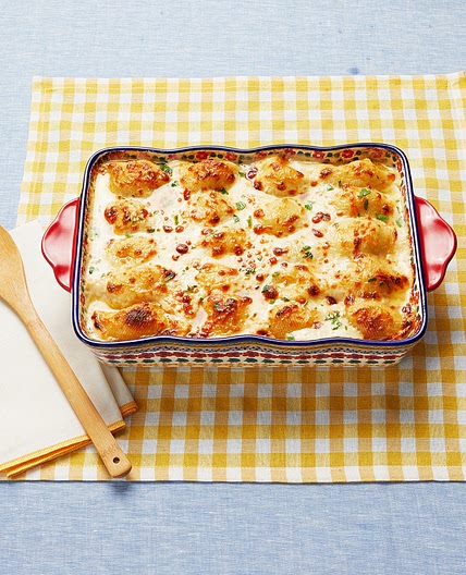 Chicken Alfredo Stuffed Shells