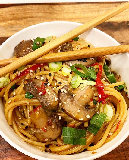 Instant Pot Asian Garlic Noodles