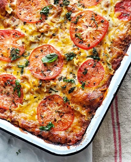 Ricotta and Red Lentil Lasagna