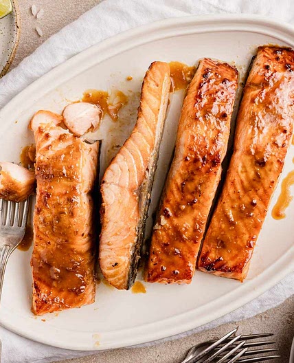 Miso Glazed Salmon