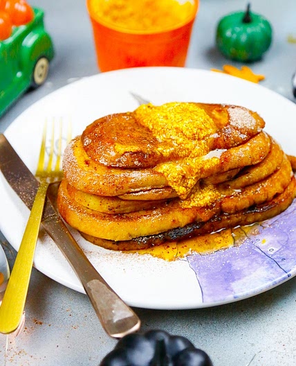 Pumpkin Brioche French Toast