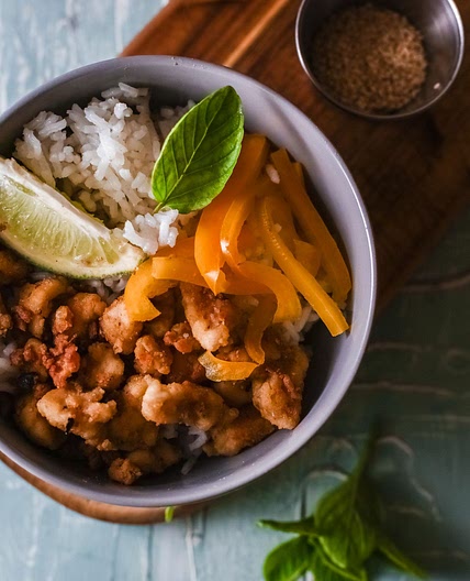 Gluten-Free Crispy Thai Chicken Bites